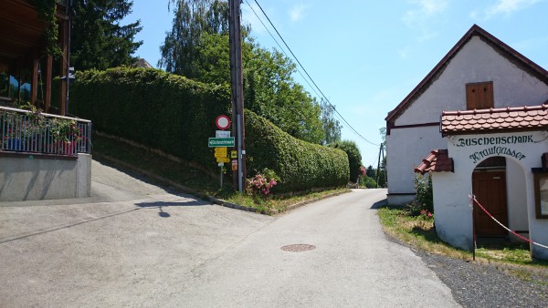 Aufgang zur Kreuzkogelwarte vom Kogelberg - Buschenschank Krautgasser