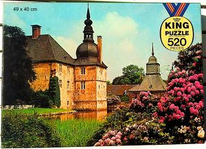 Nr. 620 Schönes KING Puzzle 520 Teile vollständig,