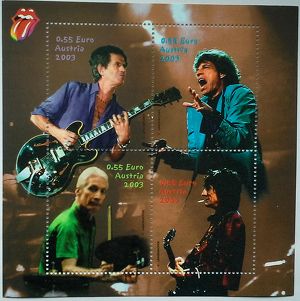 Lot Nr. 344   2003  Gedenkblock Nr. 23   Rolling Stones