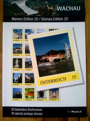 Lot Nr. 368  Personalisierter  Briefmarkenbogen  „ Edition 20 „Wachau“