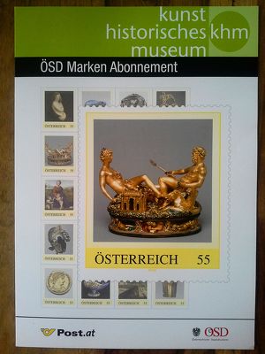 Lot Nr. 390  Personalisierter  Briefmarkenbogen   Edition 20 Kunsthistorisches Museum