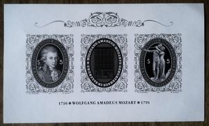 Lot Nr. 405    1991  Block Nr. 12  " 200. Todestag von W.A. Mozart