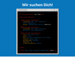 Webdeveloper gesucht!