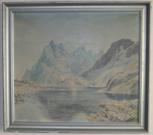 Erwin Eugen Ertl "Gebirgssee"