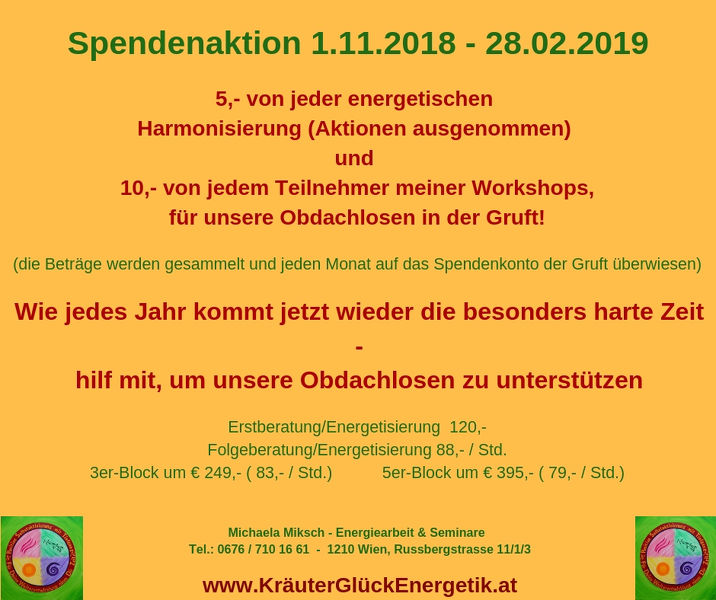 Spendenaktion !!!