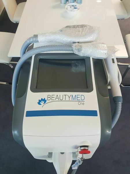 IPL SHR Laser Ger&auml;t mit 2 Handst&uuml;cken zur dauerhaften Haarentfernung