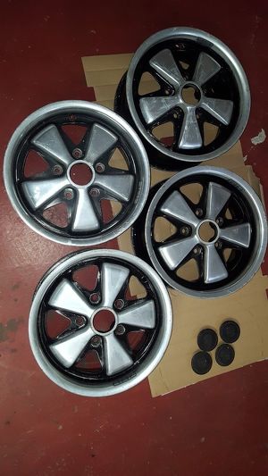 4 x Porsche Fuchs Felgen