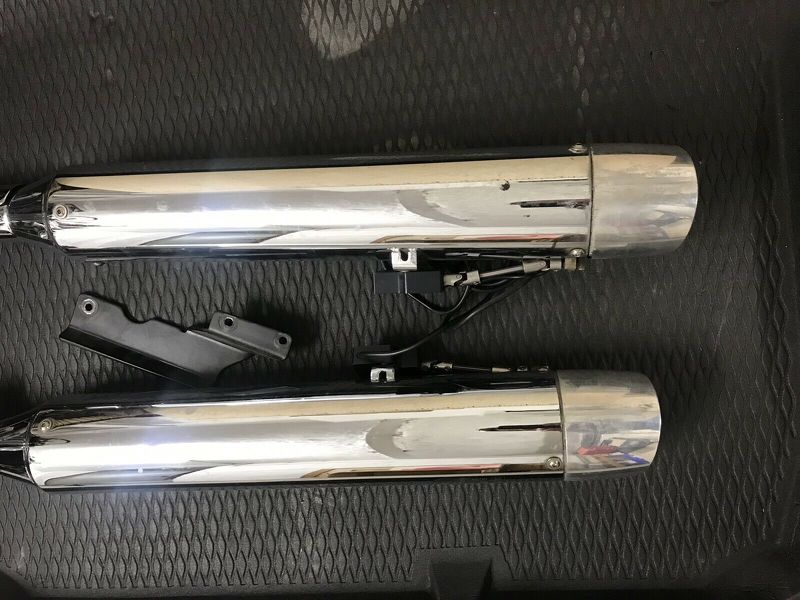 Kess Tech Auspuff Endschalld&auml;mpfer Anlage Harley Touring