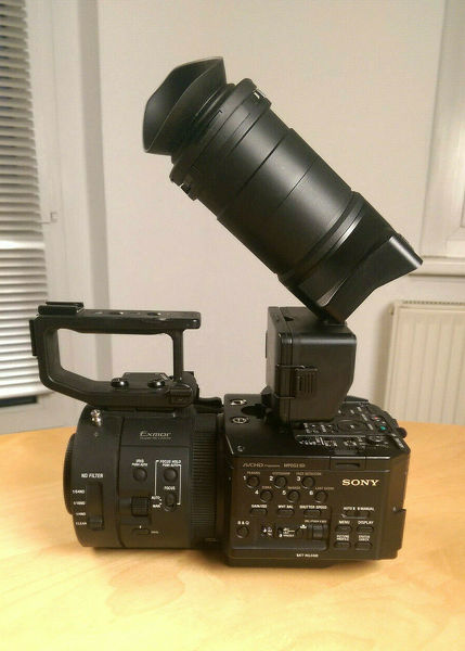 Sony NEX-FS700E Camcorder mit 240fps 4K RAW Option Full HD