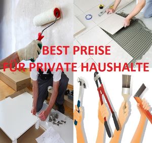 ( Best Preise für Private Haushalte ) fliesenleger, malerei, möbelmontage uvm...