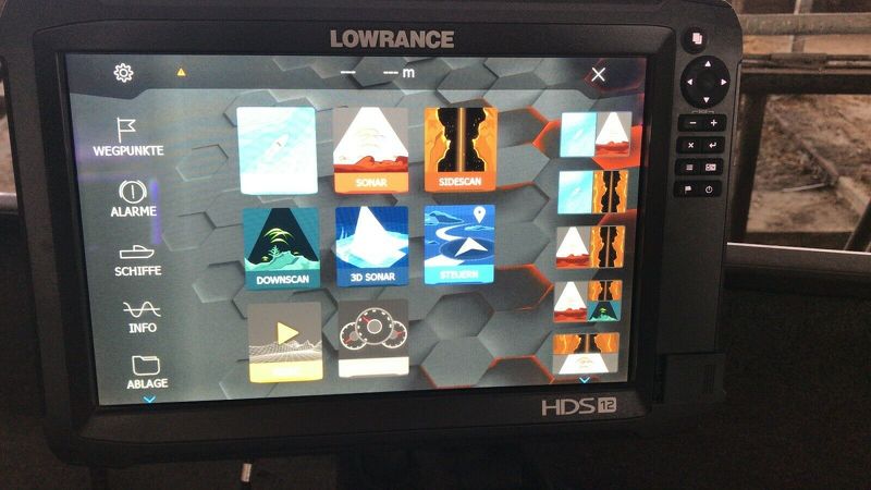 Lowrance HDS 12 Carbon Echolot Worldversion