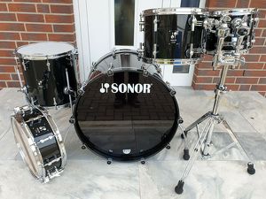 Sonor  ProLite Maple Schlagzeug + Snare + DTS 675MC