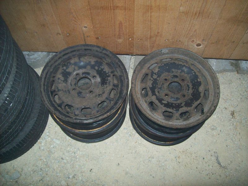 4 Stahlfelgen von Ford Fiesta
