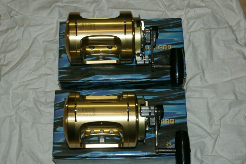2 Stück Shimano Tiagra 50W Big Game Rollen