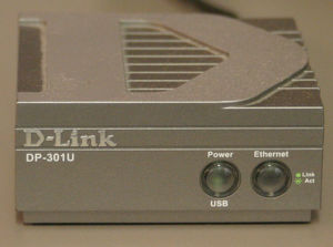 Printserver (100 Mbit LAN, 1 x USB)