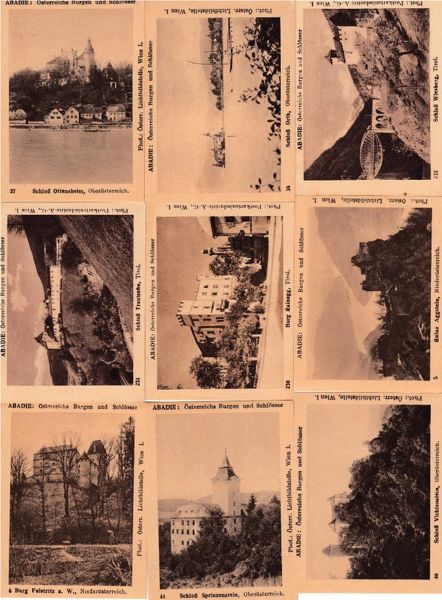 Sammelbilder � Abadie: &Ouml;sterreichs Burgen und Schl&ouml;sser