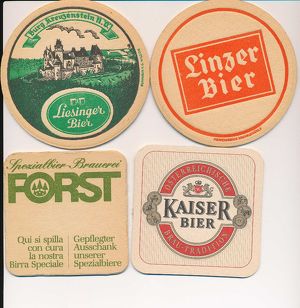 div. Bierdeckel