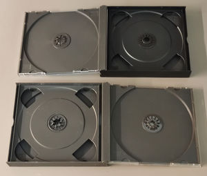 div. 4er CD-DVD Leerhüllen