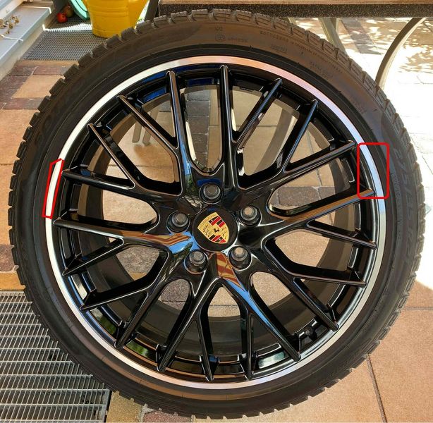 21" Original Porsche Panamera G2 971 Felgen Winterreifen