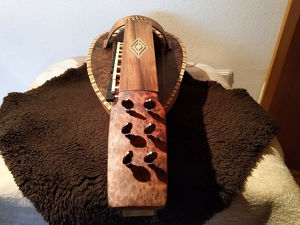Handgefertigte Drehleiher - Hurdy Gurdy - Leierkasten