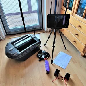 Carplounge RT4 mit Raymarine Dragonfly