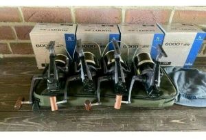7× Daiwa S 6000 T Tournament Entoh Millionmax Whisker TS6000 Angeln