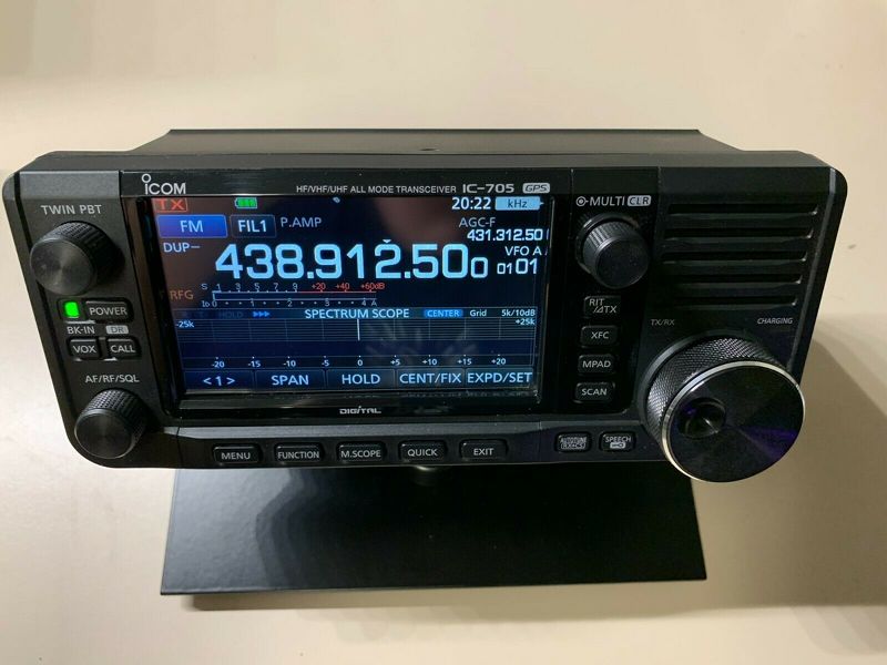 Icom Ic-705 Kw/Vhf/Uhf Qrp Allmode-Portabeltransceiver