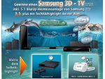 Samsung 3D TV und eine Bluray Heimkinoanlage