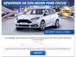 Auto Gewinnspiel : Ford Focus