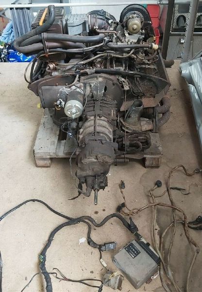 Porsche 64H04 Motor 3.2 Carrera W Gearbox