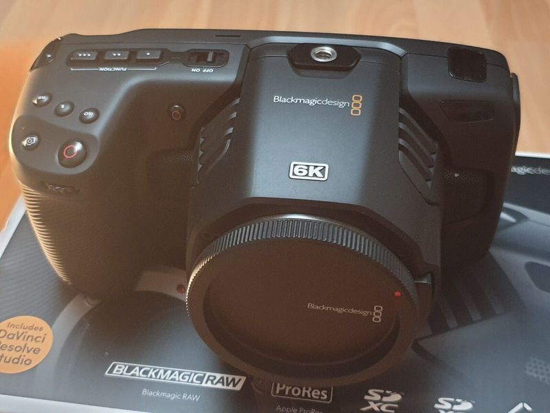 Blackmagic pocket cinema camera 6k