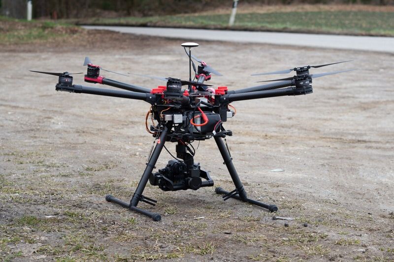 Dji S900 Futaba FX30 Kamera GH4 Olympus 12mm