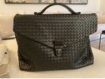 Bottega Veneta Aktentasche Intrecciato Leder