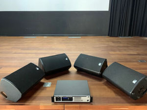 Kanal Fohhn DSP Endstufe D-4.750 & 4 Boxen Fohhn XT-22