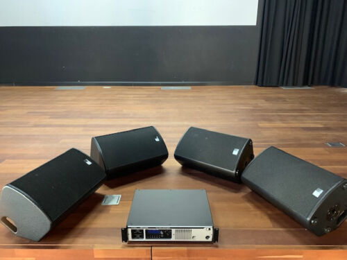 Kanal Fohhn DSP Endstufe D-4.750 & 4 Boxen Fohhn XT-22