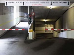 Dauerparkplatz im Parkhaus (Wels Zentrum)