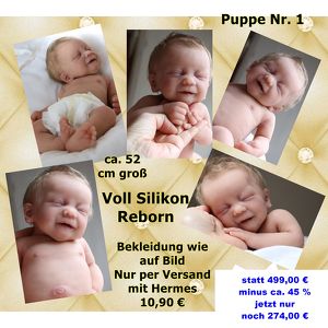 Reborn Puppen zu stark reduzierten Preisen Nr. 1