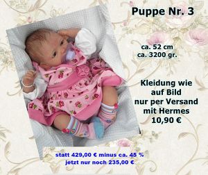 Reborn Puppen zu stark reduzierten Preisen Nr. 3