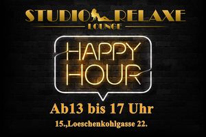 HAPPY HOUR! AKTION ZWISCHEN 13 - 17 UHR!