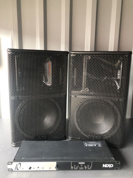 2 x Nexo PS 10 Lautsprecher mit Controller
