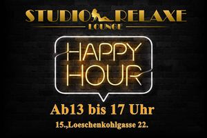 HAPPY HOUR! AKTION ZWISCHEN 13 - 17 UHR!
