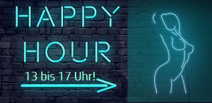 HAPPY HOUR! AKTION ZWISCHEN 13 - 17 UHR!