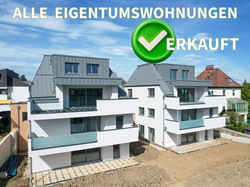 LINZ / FROSCHBERG: RASCHER BAUFORTSCHRITT DG & EMPORE - EIGENTUMSWOHNUNG ca. 139,15 m² Wohnfläche, 5 Zimmer + Dachterrasse, inkl. Carportstellpla