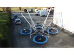 Bungee Trampolin Anlage  4 Sprungplätze neu