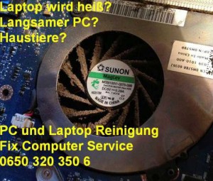 Laptop - Innenreinigung Fix Computer Service