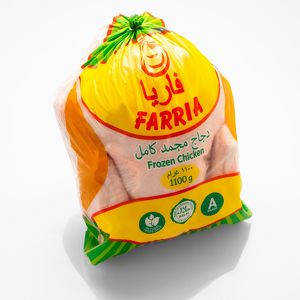 Hähnchen- Karkasse FARRIA. Einzeln verpackt im Karton. 