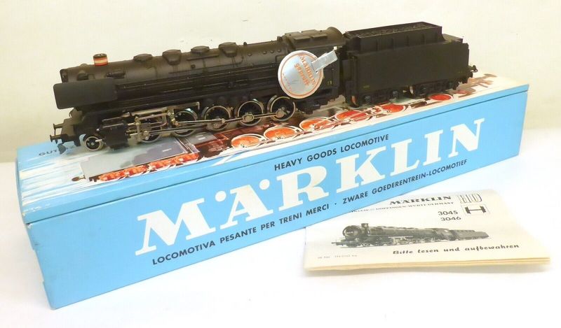 M&auml;rklin H0 3045 D&auml;n. Dampflok BR N 205 der DSB hellblaue