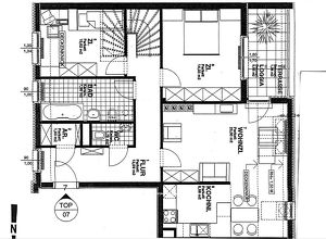 120m² DACHGESCHOSS MIT 5 ZIMMERN AM HAUPTPLATZ- PURKERSDORF,  INKL. TIEFGARAGENPLATZ