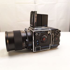 Hasselblad 203FE Carl Zeiss Planar 110mm f2 T* A12 6x6 Filmrückseite Top Zustand