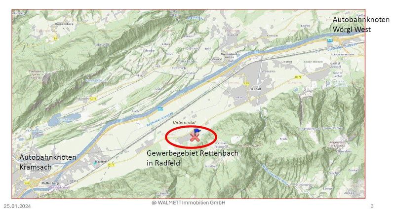 Top GEWERBEGRUNDST&Uuml;CK im TIROLER Unterland, Gemeinde Radfeld